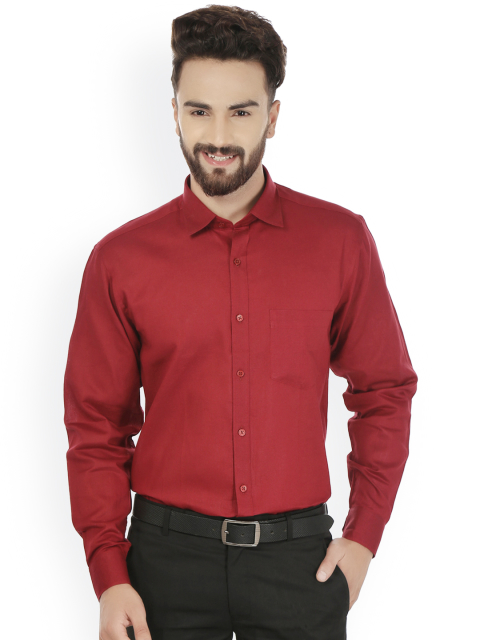 Comfort Fit Solid Formal Shirt 2 – Sumeet Bazaar